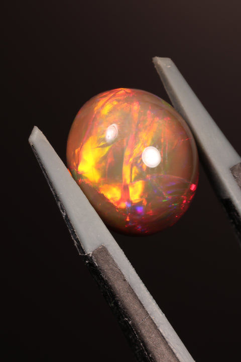 4.35ct Round Cabochon