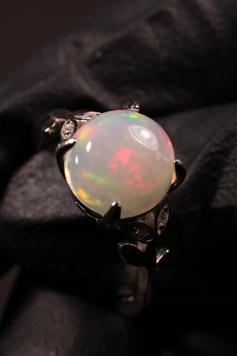 2.10CT Sterling Silver Ring