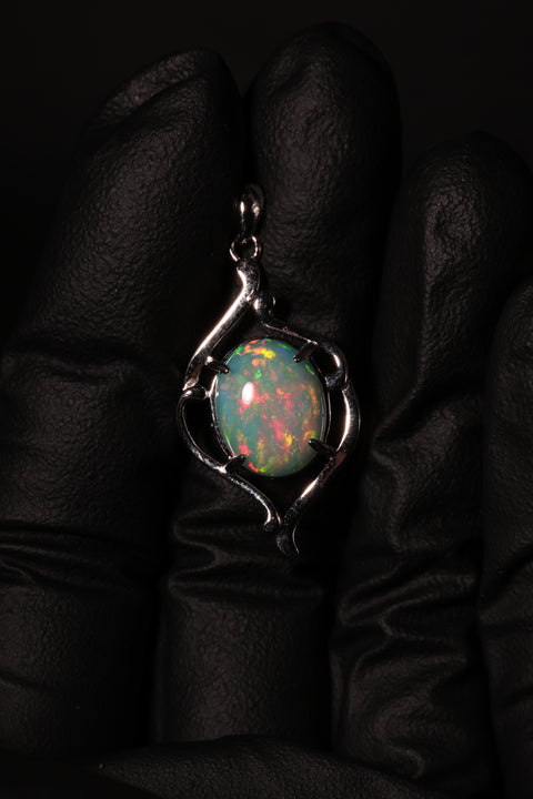 2.35CT Sterling Silver Necklace