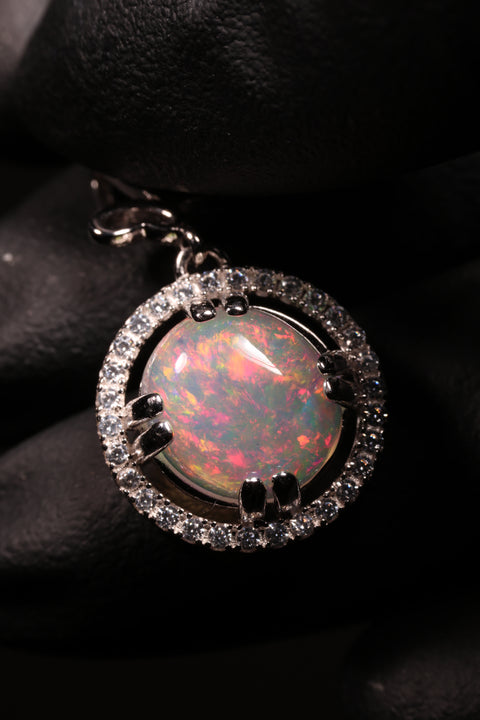 1.55CT Sterling Silver Necklace