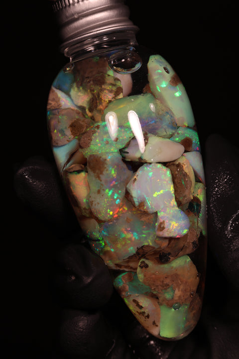 25g Chalk Opal Bulb Ornament