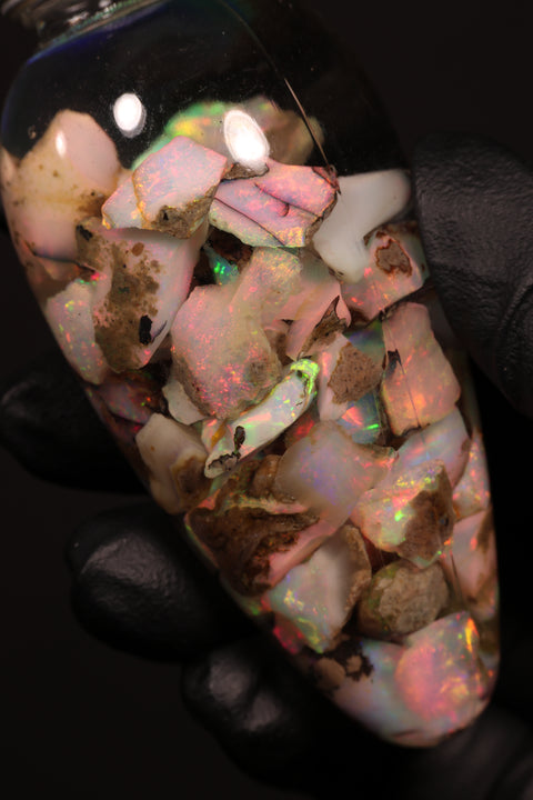 25g Chalk Opal Bulb Ornament