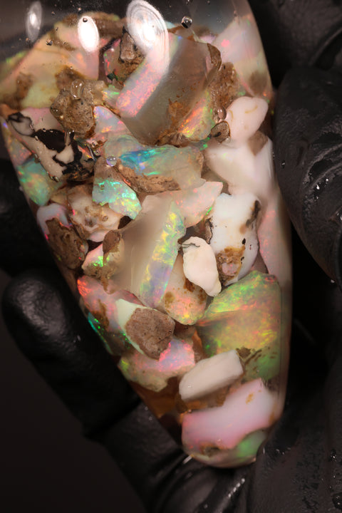 25g Chalk Opal Bulb Ornament