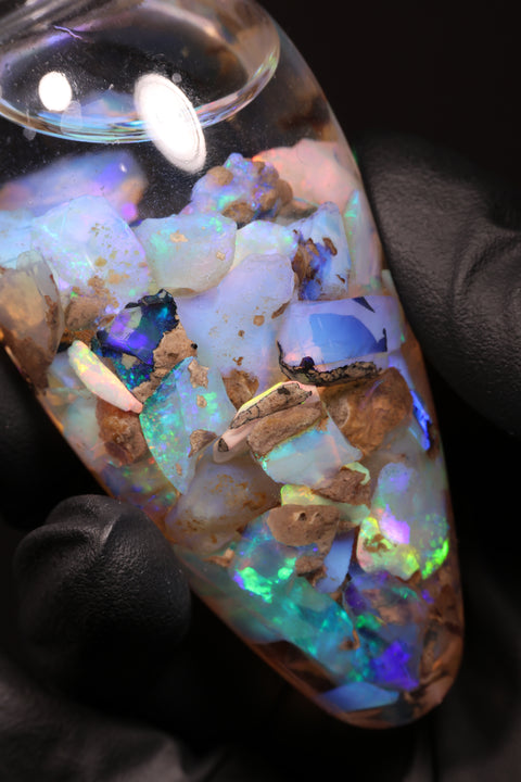 25g Chalk Opal Bulb Ornament