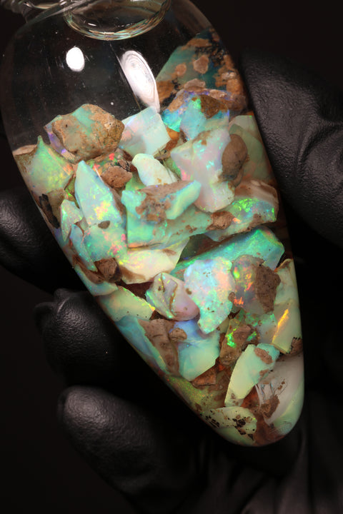 25g Chalk Opal Bulb Ornament