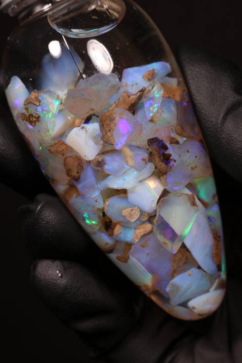 25g Chalk Opal Bulb Ornament