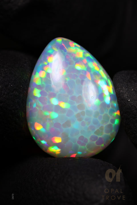 6.60ct Natural Ethiopian Teardrop Cabochon