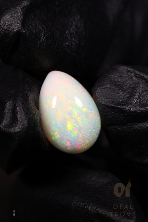 3.25ct Natural Ethiopian Teardrop Cabochon