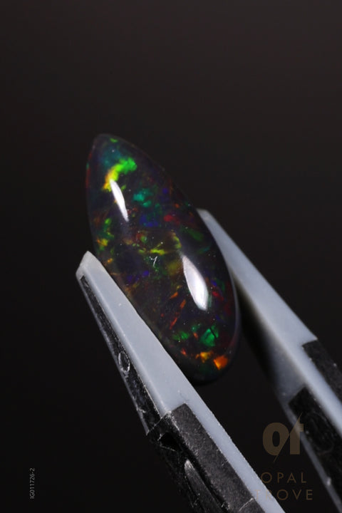 2.75ct Natural Ethiopian Teardrop Cabochon
