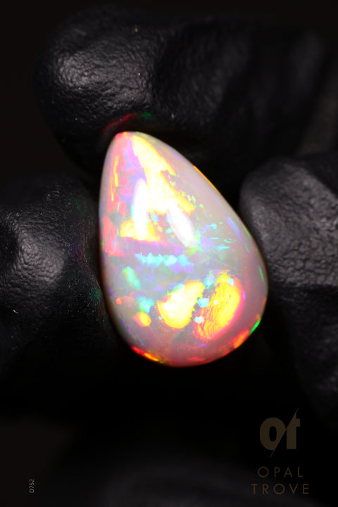8.45ct Natural Ethiopian Teardrop Cabochon