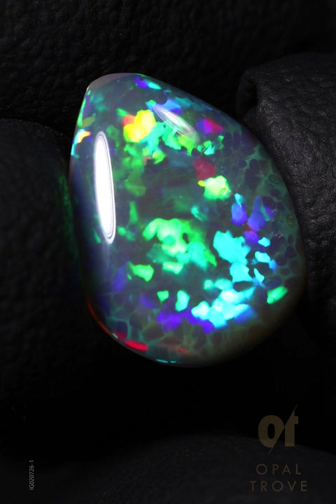 3.50ct Natural Ethiopian Teardrop Cabochon
