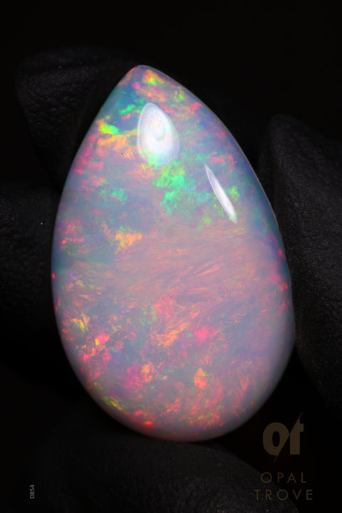 30.95ct Natural Ethiopian Teardrop Cabochon