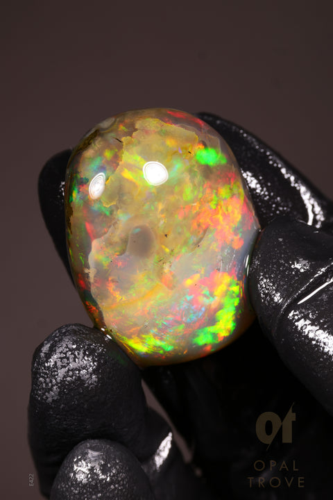 68.25 Polished Ethiopian Specimen Welo Opal