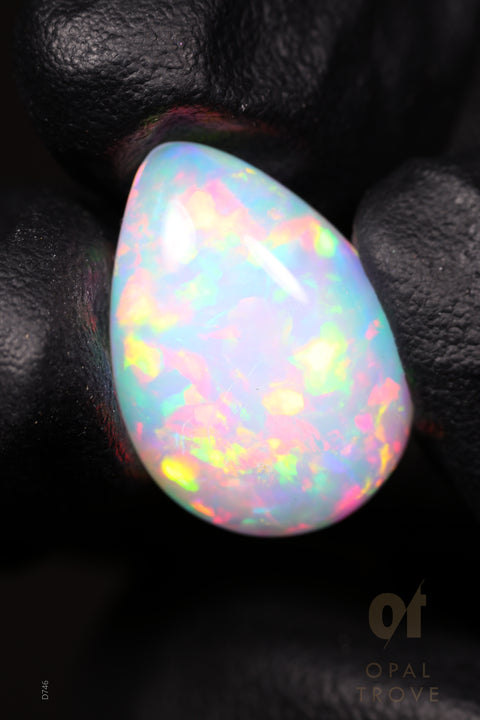 8.40ct Natural Ethiopian Teardrop Cabochon