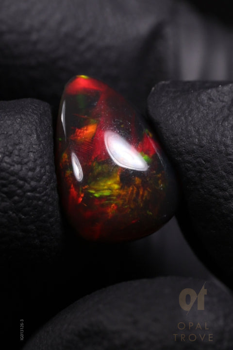 2.65ct Natural Ethiopian Teardrop Cabochon