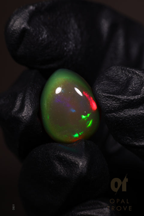 6.40ct Natural Ethiopian Teardrop Cabochon