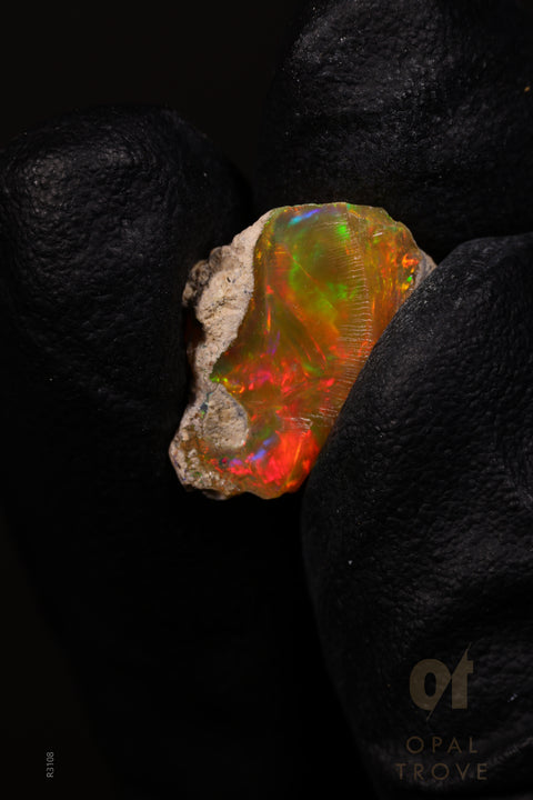 0.78g Rough Ethiopian Jewelry Grade Welo Opal