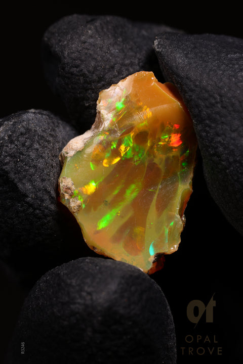 0.97g Rough Ethiopian Jewelry Grade Welo Opal