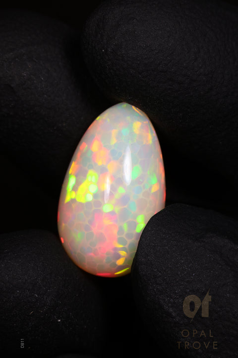 8.15ct Natural Ethiopian Teardrop Cabochon