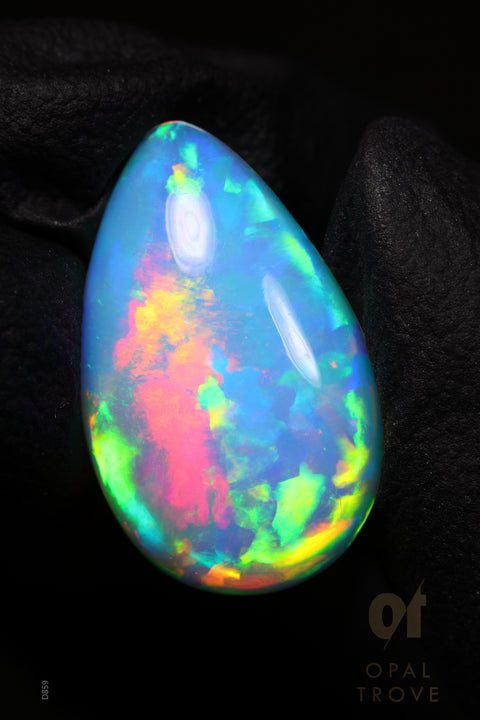 6.10ct Natural Ethiopian Teardrop Cabochon