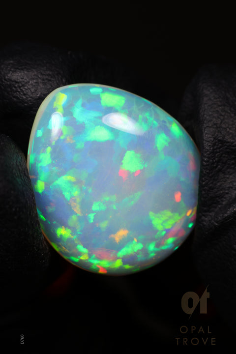 12.90ct Natural Ethiopian Teardrop Cabochon