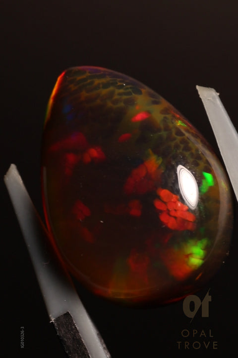 10.90ct Natural Ethiopian Teardrop Cabochon