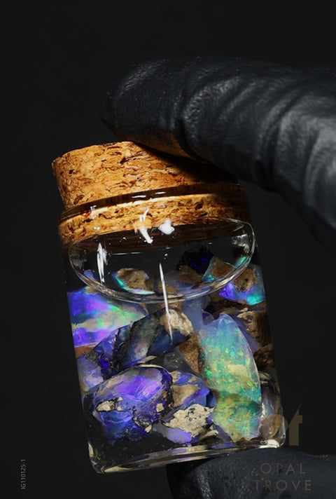 10.00g Rough Chalk Opal Jar