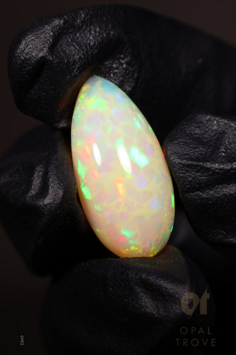 10.45ct Natural Ethiopian Teardrop Cabochon