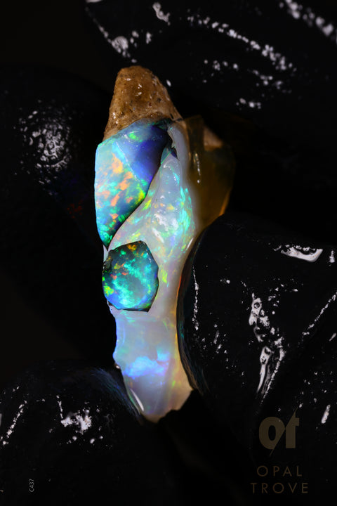 1.77g Rough Ethiopian Chalk Opal
