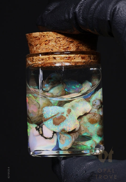 10.00g Rough Chalk Opal Jar