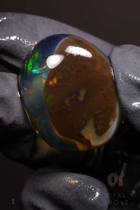 69.35ct Polished Ethiopian Specimen Welo Opal