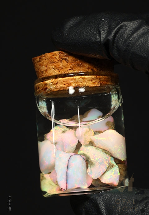 10.00g Rough Chalk Opal Jar