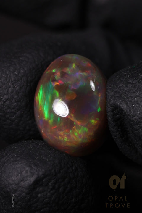 3.90ct Natural Ethiopian Oblong Cabochon