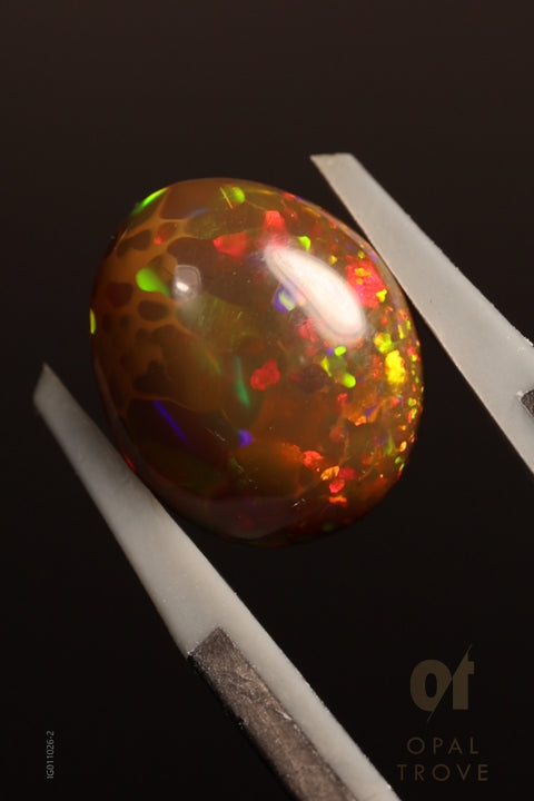 4.50ct Natural Ethiopian Round Cabochon