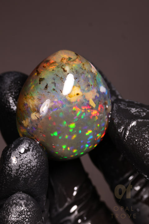 88.45ct Polished Ethiopian Specimen Welo Opal