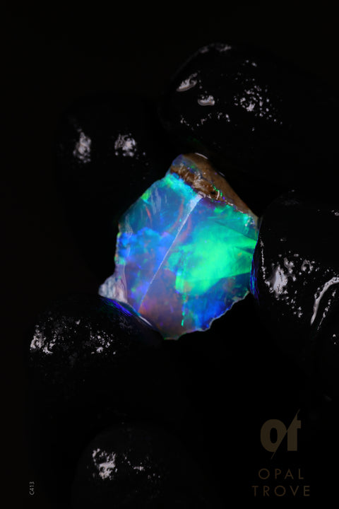 0.80g Rough Ethiopian Chalk Opal