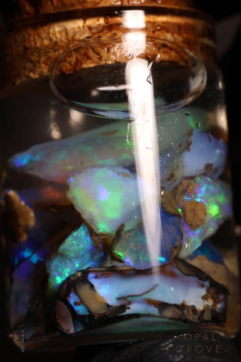 5.00g Rough Ethiopian Chalk Opal Jar