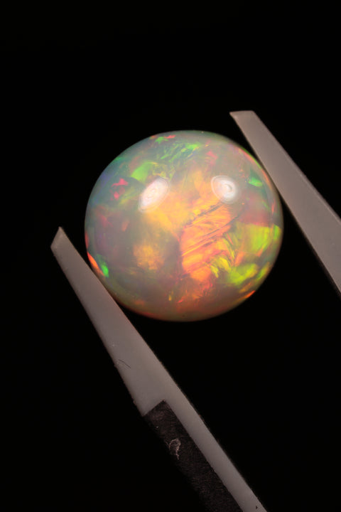 3.20ct Round Cabochon