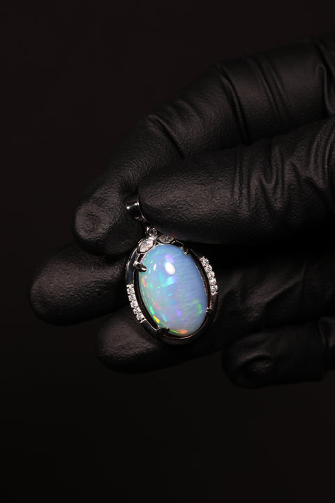 5.60CT Sterling Silver Necklace