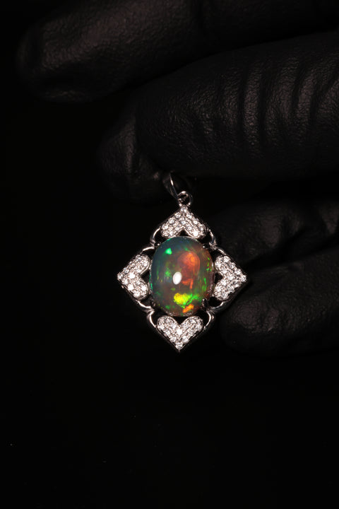 2.70CT Sterling Silver Necklace