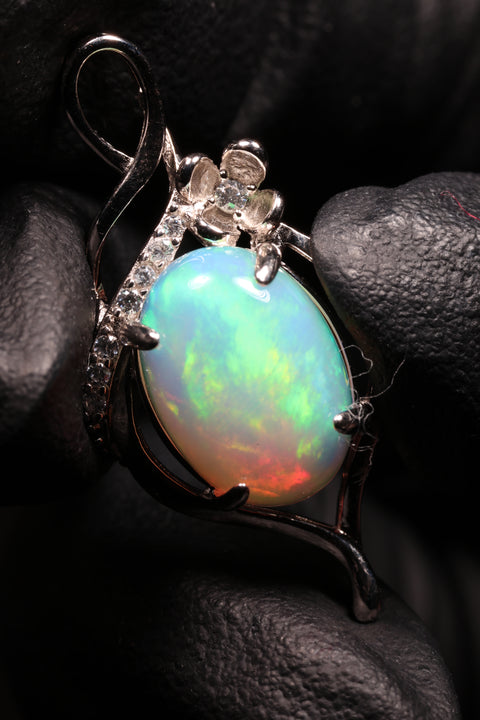 2.30CT Sterling Silver Necklace