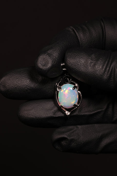 2.05CT Sterling Silver Necklace