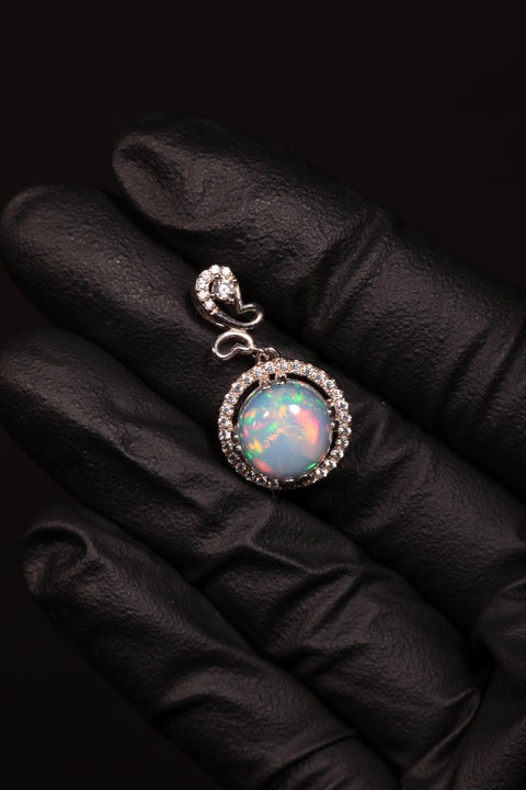 2.90CT Sterling Silver Necklace