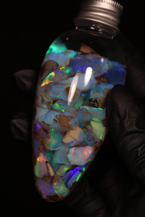 25g Chalk Opal Bulb Ornament