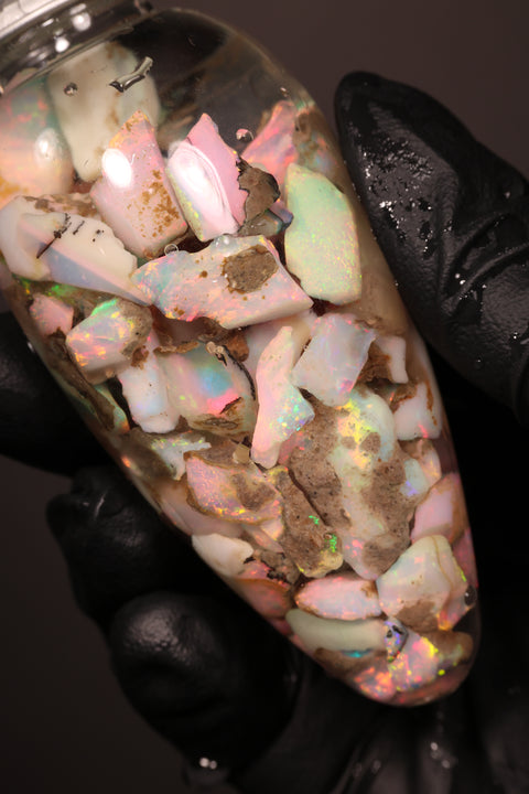 25g Chalk Opal Bulb Ornament