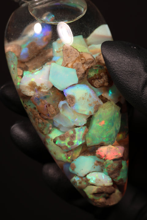 25g Chalk Opal Bulb Ornament