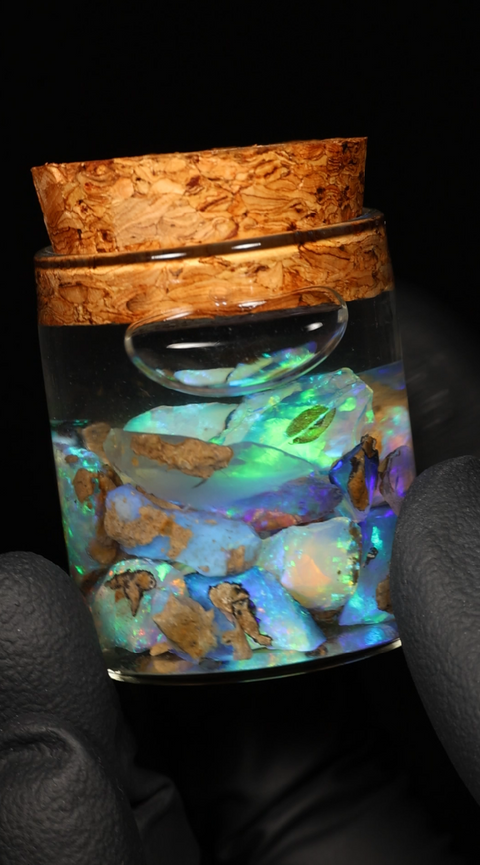 10g Rough Chalk Jar Opal
