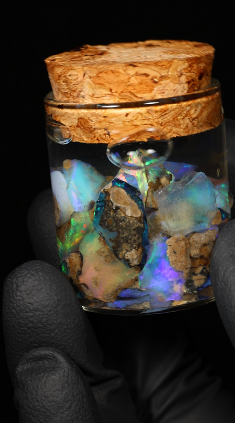 10g Rough Chalk Jar Opal