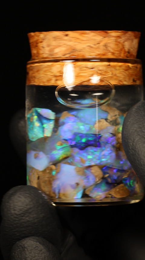 10g Rough Chalk Jar Opal