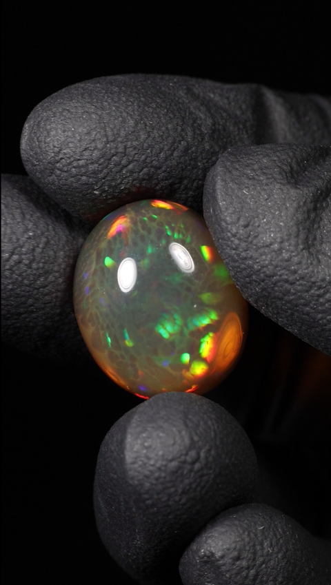 16.25ct Round Cabochon